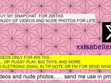 Chaturbate Sex Chat of xxisabelaxxx