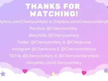 Chaturbate Free Porn Cam of cherryvonfairy