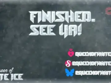 Chaturbate Best live sex cam show of queenofwhiteice