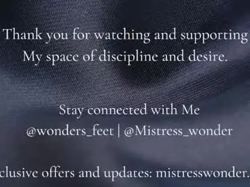 Chaturbate Adult Webcam of wonders_feet