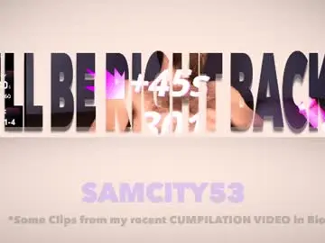 Chaturbate Free Porn Cam of samcity53