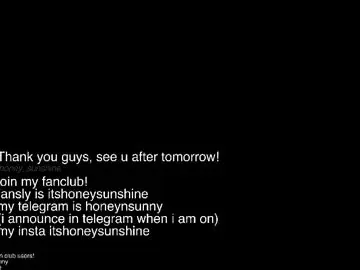 Chaturbate Live Sex of honey_sunshine