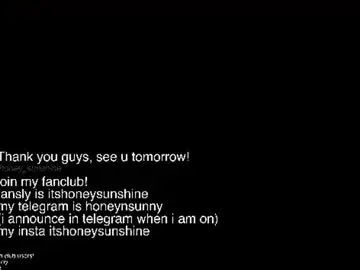 Chaturbate Sex Chat of honey_sunshine